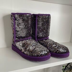 sequin uggs